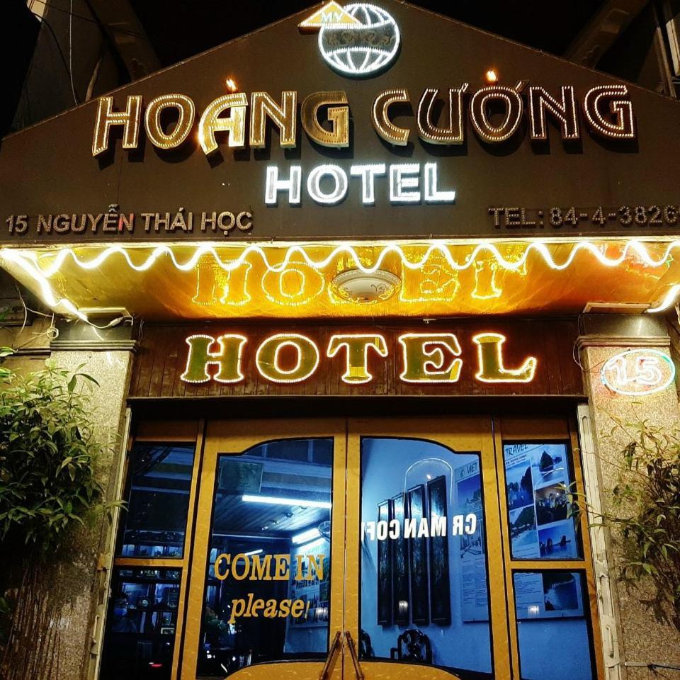 Hoang Cuong Hotel 15 Nguyen Thai Hoc Hanoj Exteriér fotografie