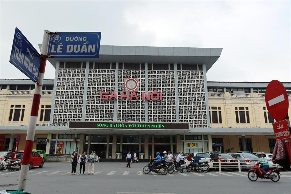 Hoang Cuong Hotel 15 Nguyen Thai Hoc Hanoj Exteriér fotografie