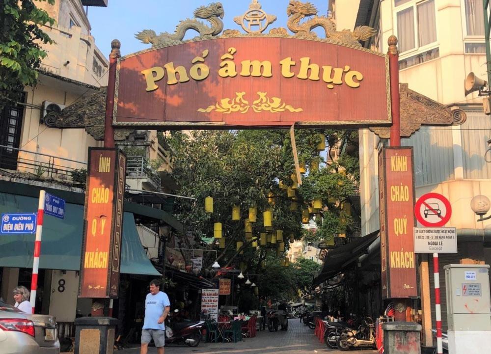 Hoang Cuong Hotel 15 Nguyen Thai Hoc Hanoj Exteriér fotografie